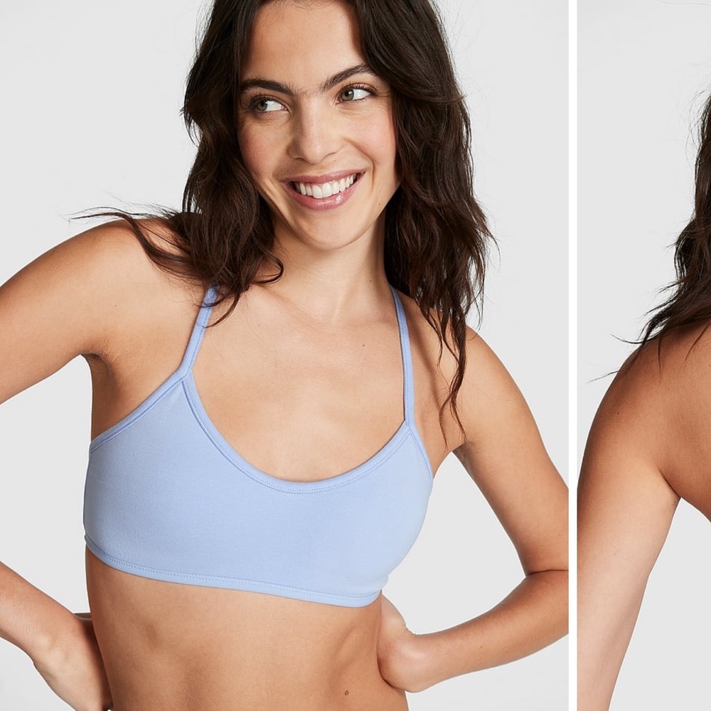 Victoria's Secret Pink Cotton Racerback Bra